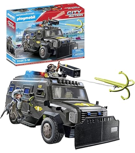 Amazon.co.jp: PLAYMOBIL Police Cruiser Playset : おもちゃ