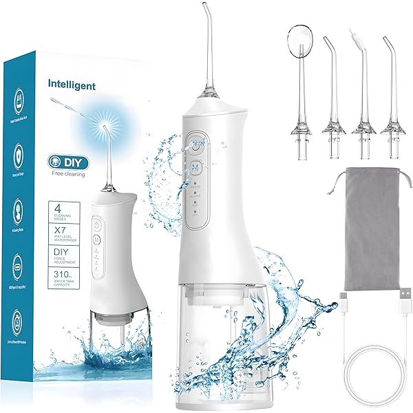 口腔洗浄器 4種類の水流 ジェットウォッシャー 4本