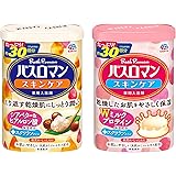 【セット買い】【医薬部外品】バスロマン 入浴剤 スキンケア シアバタ―&ヒアルロン酸 [600g] & 入浴剤 スキンケア Wミルクプロテイン [600g] 2個アソート