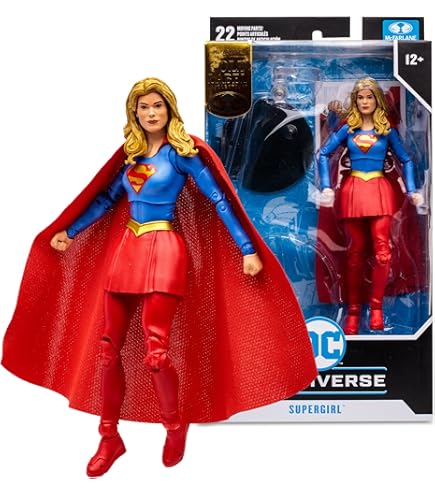スーパーガール　6インチ可動フィギュア　未開封品 Amazon.co.jp: マテル DCコミックス マルチバース 6インチ