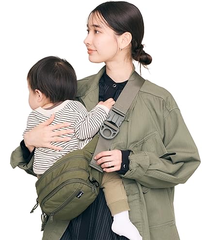 Amazon.co.jp: Mika Hugsling Bag 抱っこひも×ショルダーバッグ ハグ