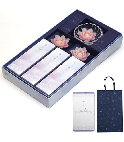 【在庫セール】お悔やみ 線香 ギフト 桐箱 【花くらべ 3種 白檀 外のし 手提 Amazon｜お悔やみ 線香 ギフト 桐箱 【花くらべ 3種 白檀 内のし 弔文