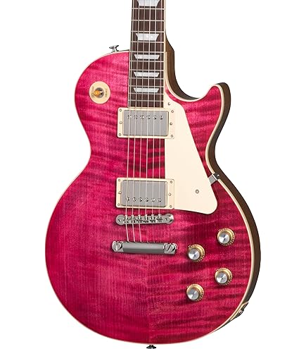 Amazon | Gibson Les Paul Standard 60s Plain Top Cardinal Red