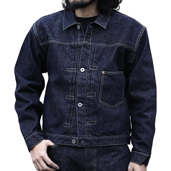 Amazon | TMT PAC-MAN デニム ジャケット 大戦モデル 1st HQ DENIM