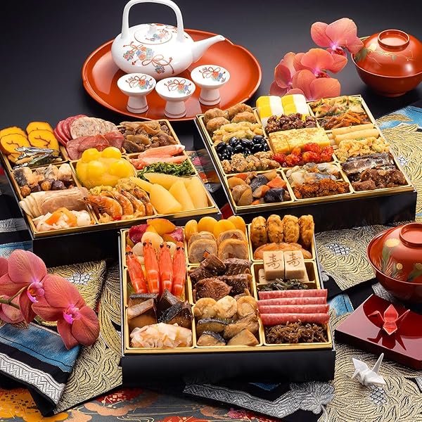 Amazon.co.jp: 博多久松 和洋折衷本格料亭おせち 博多 特大8寸3