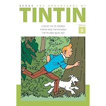 The Adventures of Tintin Volume 8 : Herge: Amazon.sg: Books