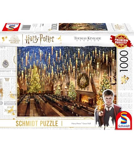 Amazon | New York Puzzle Company - Harry Potter Christmas at