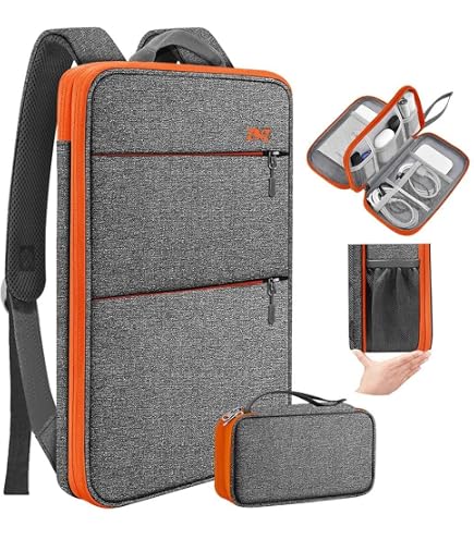 Amazon.co.jp: [ZINZ] スリム＆拡張可能 ノートPCバックパック 13-14