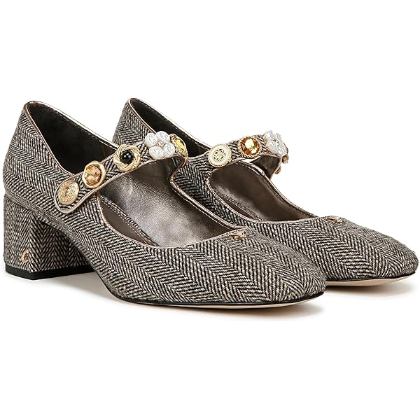 Amazon | Sam EdelmanによるサーカスNY女性用エローラパンプス, Golden