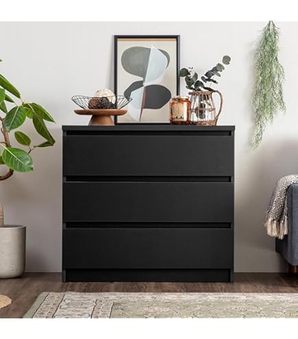 IKEA Alex 5 Drawer Unit - AptDeco IKEA ALEX ブラック 5段チェスト
