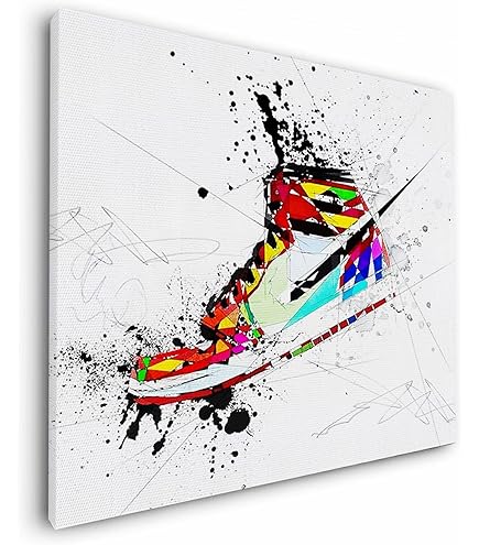 Amazon.co.jp: マイケル・ルー Fuzzy on GG Bridge ポップアート 絵画