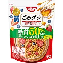 Amazon.co.jp: 日清シスコ ごろグラ 糖質60%オフ チョコナッツ 300g×8