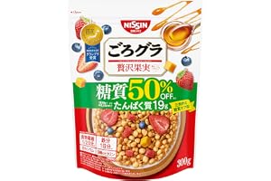 日清シスコ ごろグラ 糖質50%オフ 贅沢果実 300g