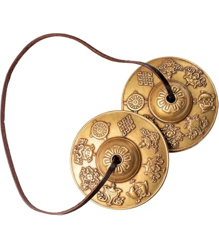 Amazon | TOZAI ティンシャ ／ 6.6cm 黄金色・真言紋（厳選音質