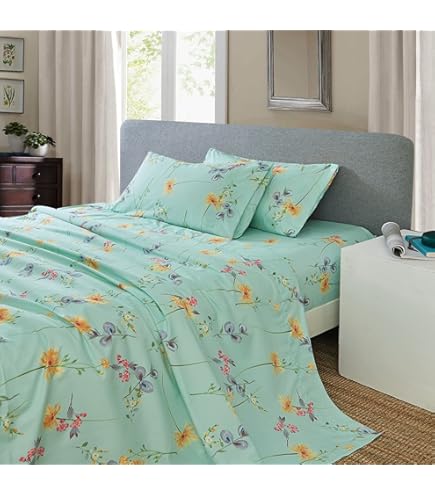 Elegant Comfort 6-Piece Moroccan Trellis Printed Pattern - Soft As A