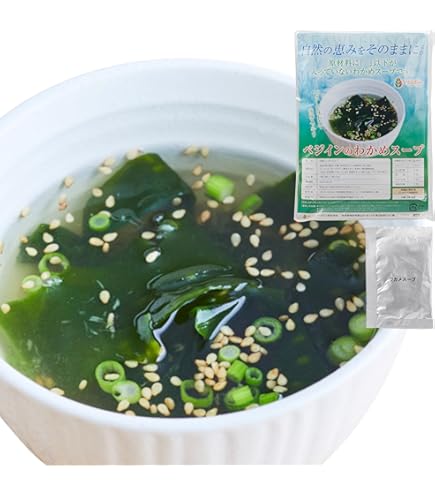 Amazon | 理研ビタミン わかめスープ スパイシーねぎ塩スープ わくわく