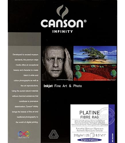 Amazon.co.jp: キャンソン 写真用紙 インフィニティ プラチナ