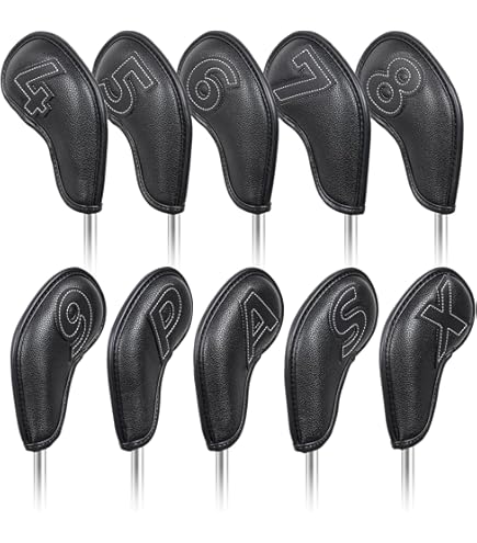 Amazon.co.jp: アドミラルゴルフ ヘッドカバー アイアンセット 8個入り