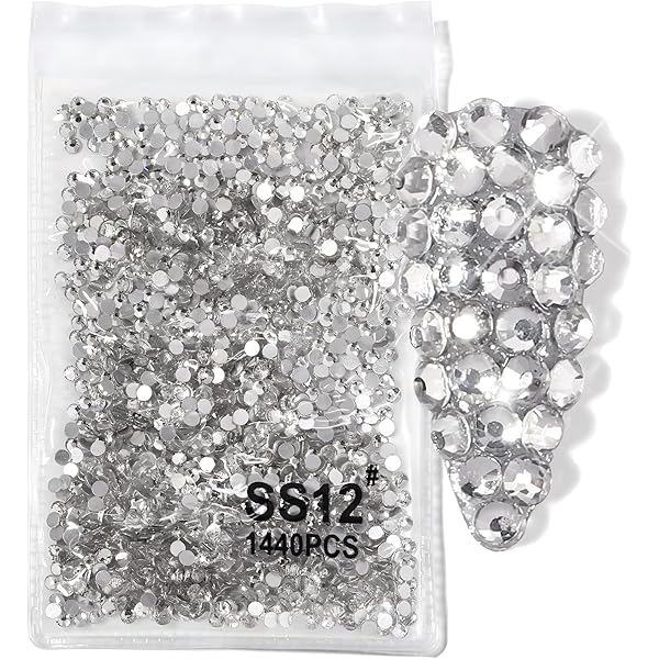 Amazon.co.jp: 【ラインストーン77】ガラス製ラインストーン