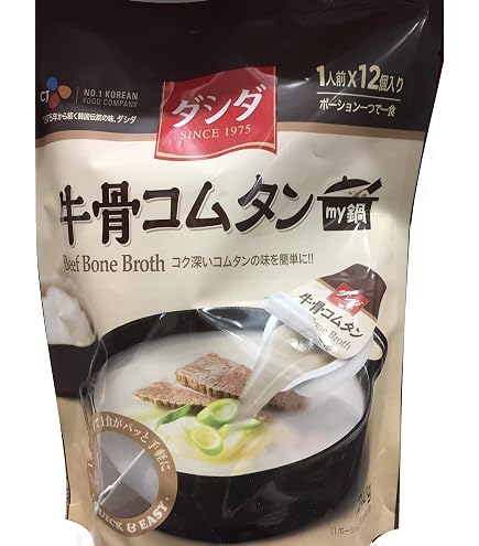 Amazon | CJ 牛骨コムタンスープ 320g (1人前ポーションタイプ20g x 16