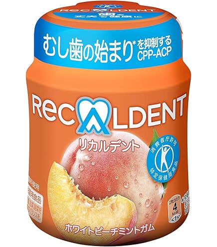 Amazon | モンデリーズ リカルデント 洋なしミントガム ボトル130g×6個