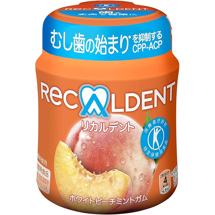 Amazon.co.jp: モンデリーズ リカルデント アップル＆ピーチ