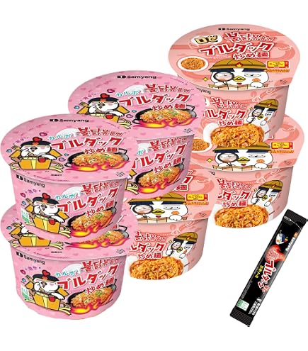 Amazon.co.jp: ブルダック炒め麺 ビッグ カップ麺 のバリエーション (8
