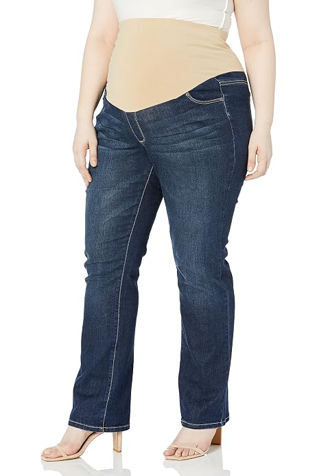 Maternity Boot Cut Jean, Denim, 7W 