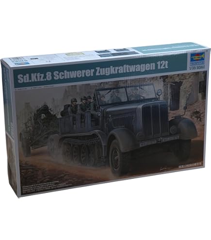 Amazon | トランペッター 1/35 ドイツ軍 8tハーフトラック Flak37/37mm