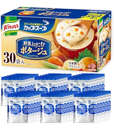 Amazon.co.jp: クノール 毎日スープ コーンクリーム 16袋入箱 味の素