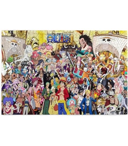 Amazon.co.jp: ONEPIECE ワンピース 1000 ピース麦わらの一味と