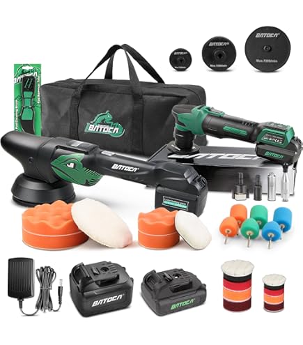 Amazon.co.jp: ルペス 電動 ダブルアクション ポリッシャー セット