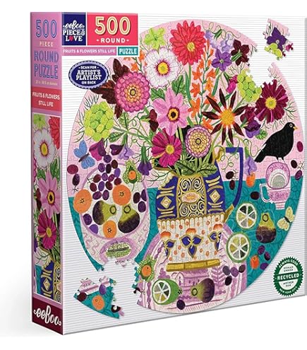 Amazon | eeBoo Piece & Love:シャルキュトリー - 500ピースパズル