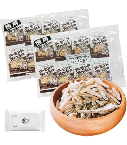 Amazon.co.jp: Fujisawa Shoji Almond Fish Kernels 7g x 40 Bags
