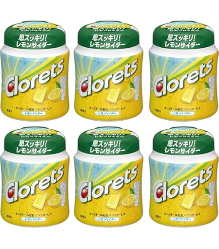 Amazon | モンデリーズ クロレッツジューシーポップソーダミントボトル