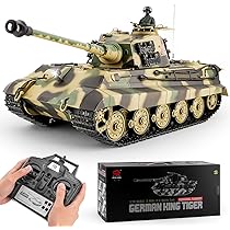 Amazon.co.jp: HENGLONG ラジコン戦車 1:16 ドイツ重戦車