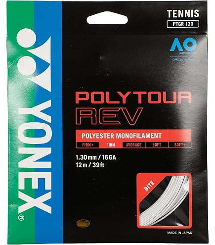 YONEX Poly Tour Rev - 1.25/16L - Purple : Amazon.sg: Sporting Goods