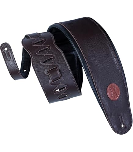 ★SALE ★ 軍幕 ブッシュクラフト レザーストラップ Fender Tooled Leather Guitar Strap 2