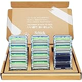 【Amazon.co.jp 限定】 シック Schick ハイドロ5 カスタム コンフォート 替刃(10コ入) 敏感肌用 5枚刃 Schick カミソリ 剃刀 ヒゲソリ 髭剃り 男性 メンズ 衝撃吸収 テクノロジー スキンガード 保湿 ジェル ハーブ