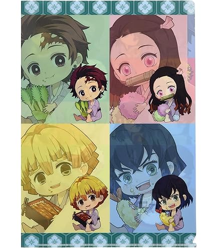 Amazon.co.jp: 鬼滅の刃 柱 ぎゅぎゅっと クリアファイル 3ポケット