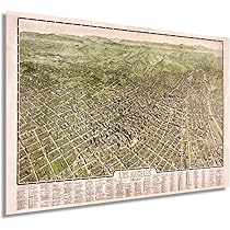 スコットランド 古地図 金色フレーム Amazon.co.jp: HISTORIX Vintage 1909 カリフォルニア州