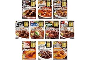 【Amazon.co.jp限定】エスビー食品 噂の名店シリーズ カレー&ハヤシ 全国10種セット※時期によりセット内容に変更あり