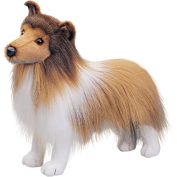 lassie stuffed dog