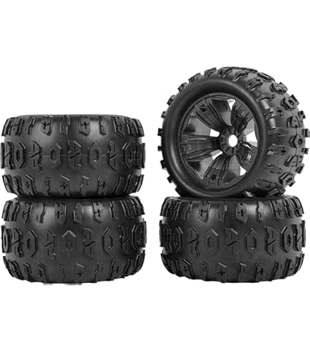 Amazon | AllinRC 1/8スケール RCモンスタートラックタイヤ 3.8インチ