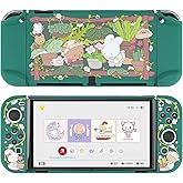 GeekShare Protective Case Slim Cover Case Compatible with Nintendo Switch OLED and Joy-Con - Shock-Absorption and Anti-Scratc