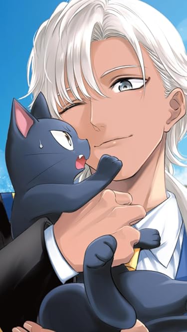 黒猫と魔女の教室  iPhone/Androidスマホ壁紙(640×1136)-1 - クロード・シリウス,タルフ・キャンサー