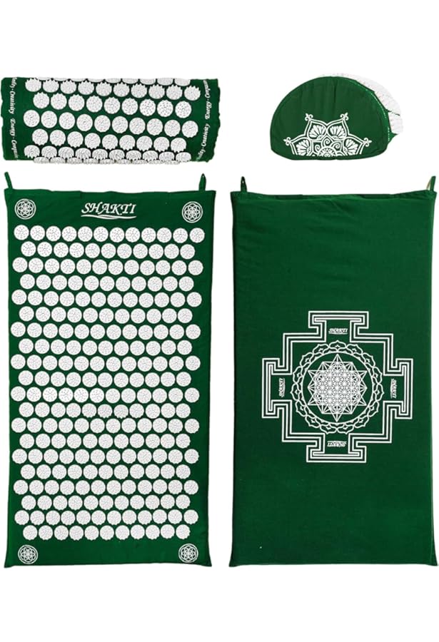 【正規品】究極のシャクティセット × 1 Light / Yellow Amazon | 【正規品】シャクティ 指圧マット・枕 究極セット レベル①