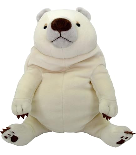 Amazon.co.jp: ナショナルジオグラフィック ぬいぐるみ シロクマ 25cm