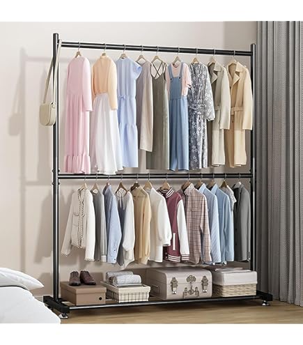 ハンガーラック 幅120〜218cm 130kg耐荷重 高耐荷重ハンガーラック 幅120cm〔ストエキオリジナル〕 本体