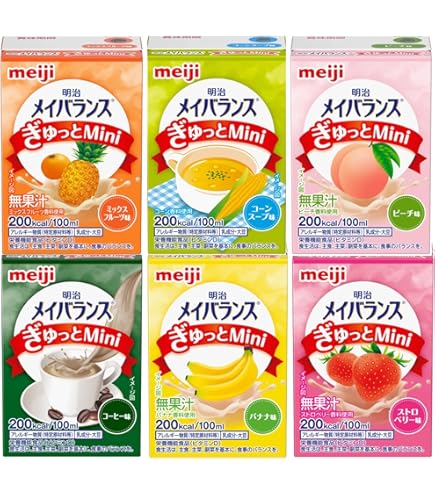 Amazon.co.jp: メイバランスミニ アソートBOX 125ml×24本 8種×各3本